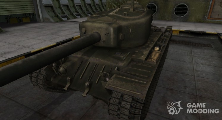 Emery cloth for American tank T34