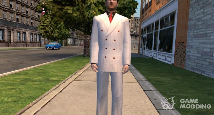 Tommy in the white suit