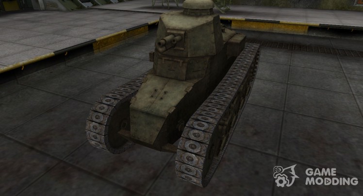 La piel para el chino, el tanque Renault NC-31