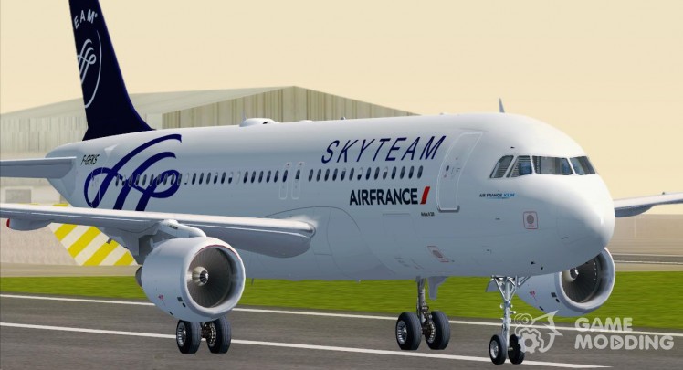 Airbus A320-200 Air France Skyteam Livery
