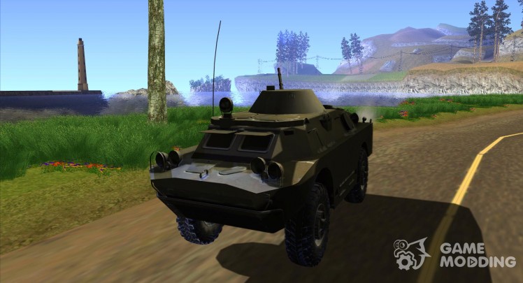 Versión de invierno de BRDM-2