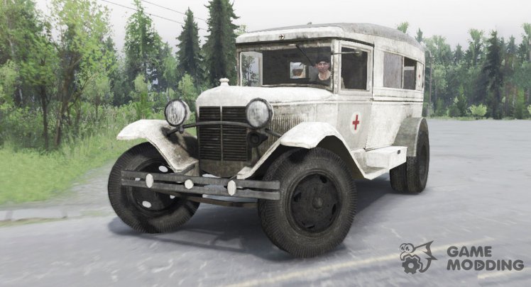 ГАЗ 55 1938 Санитарный