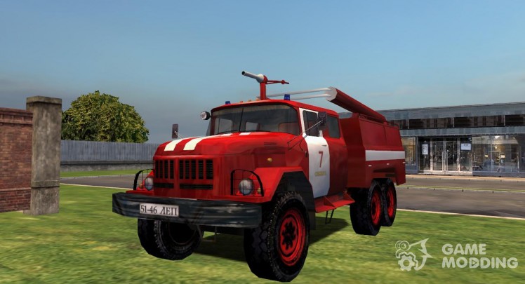 ZIL 131 fire truck