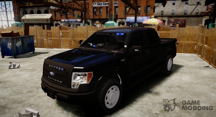 Ford F150 Liberty County Sheriff Slicktop