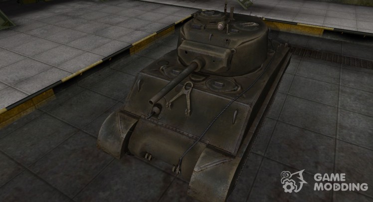 La piel de américa del tanque M4A3E2 Sherman Jumbo