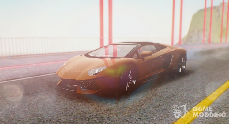 El Lamborghini Aventador LP700-4 Roadster v2