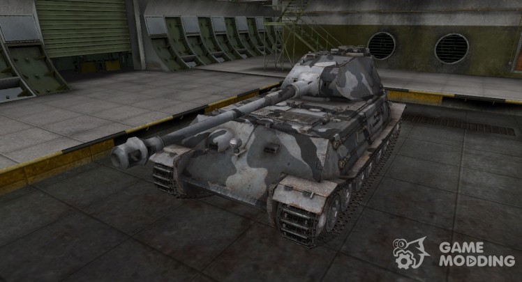 La piel para el alemán, el tanque VK 45.02 (P) Ausf. B