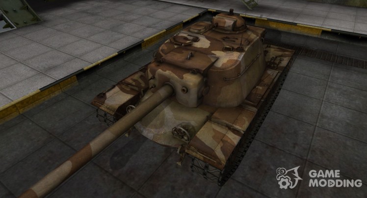 Americano tanque T110E4