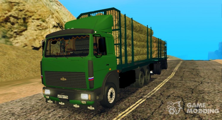 6430 MAZ timber carrier