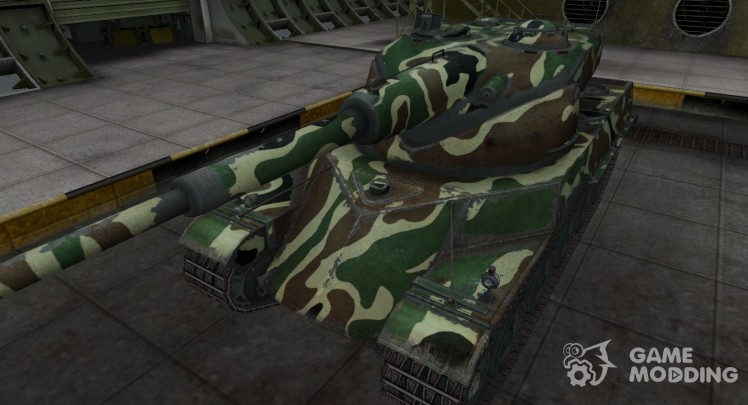 El skin con el camuflaje para el AMX 50 120