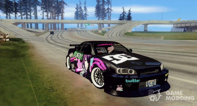 Nissan Skyline GT-R - Rize Itasha