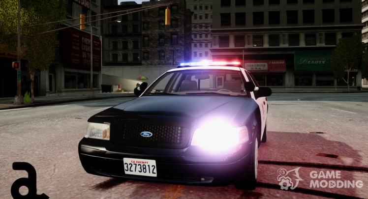 El Ford Crown Victoria, de la policía de los ángeles