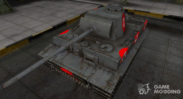 La zona de ruptura para el Panzer VI Tiger