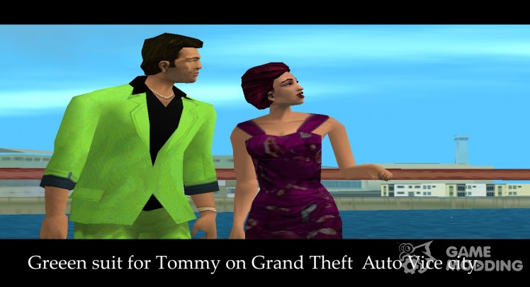 Green costume for Tommy