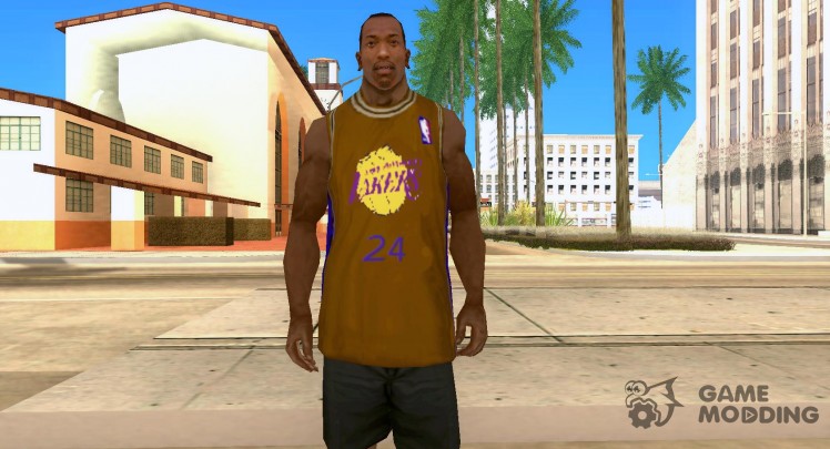 La forma de aca de Los Angeles Lakers