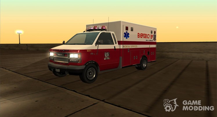 Ambulance Brute (из GTA 4)