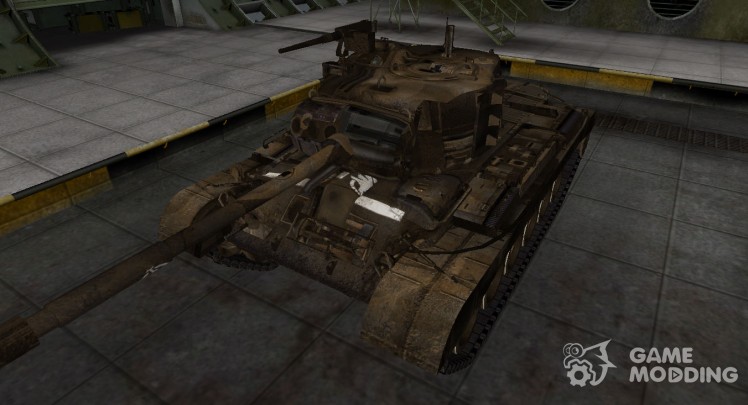 El skin al estilo de C&C GDI para el M46 Patton