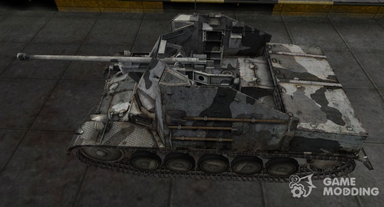 The skin for the German Marder II tank