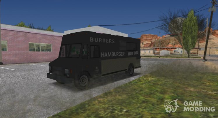 GTA V bruta de Burger Van