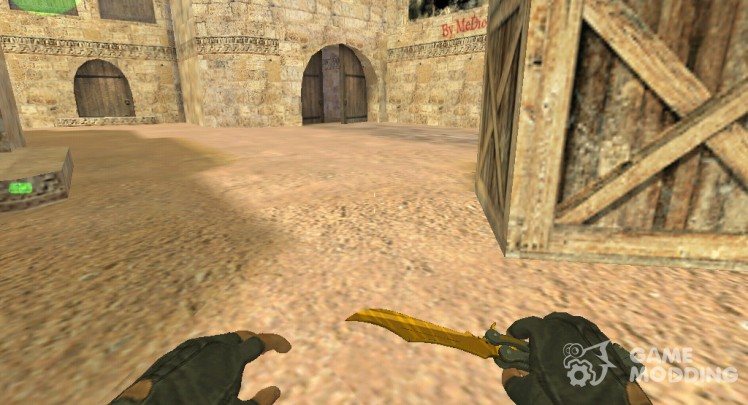 Butterfly knife Tiger tooth