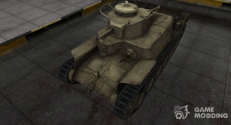 La piel para el chino, el tanque Type 2597 Chi-Ha