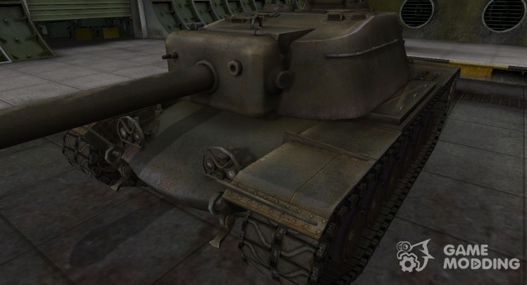 La piel de américa del tanque T110E4
