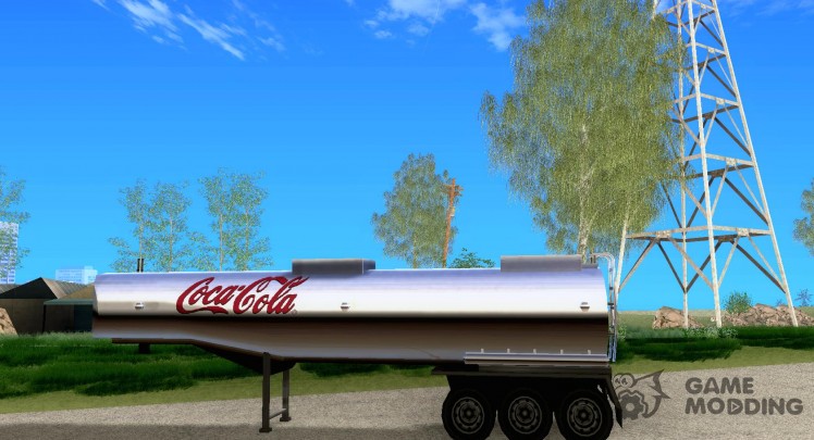 Trailer Of Coca Cola