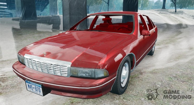 Chevy Caprice civil de la versión de 1991