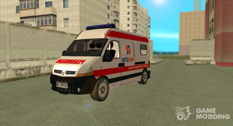 Renault Master ambulance Intosana (Into-Sana)