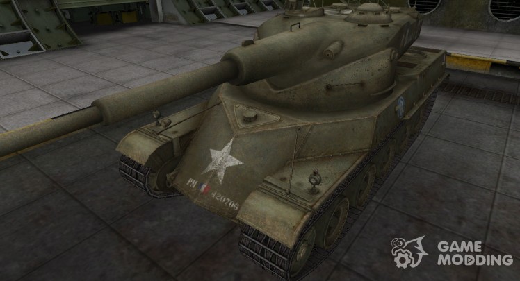 Historical camouflage AMX 50120