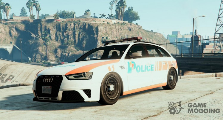 Audi RS4 Swiss - GE Police