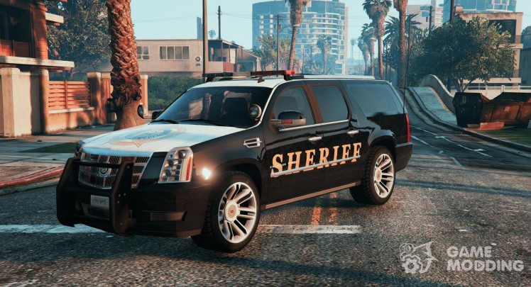 2012 Cadillac Escalade ESV Police Version Paintjobs