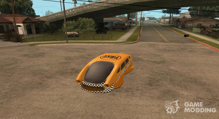 Un taxi desde el GTA Alien City