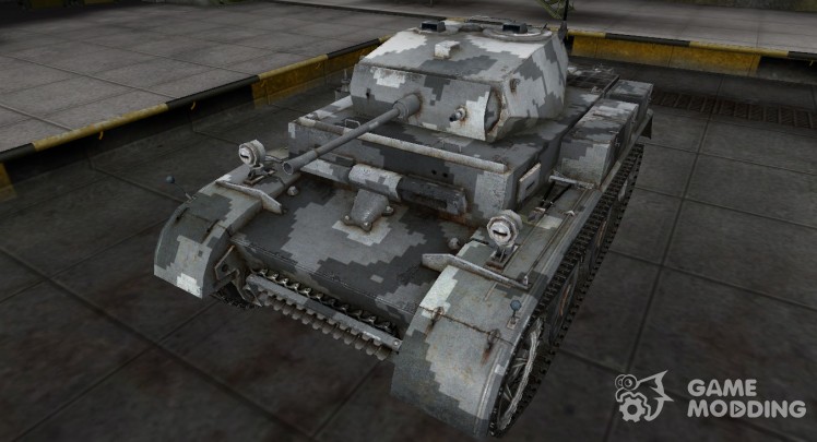 Камуфлированный skin para el Panzer II Luchs