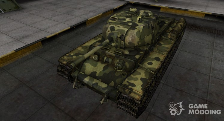 El skin para el KV-1S con el camuflaje