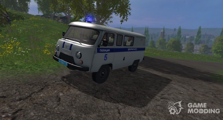 UAZ 3909 Police