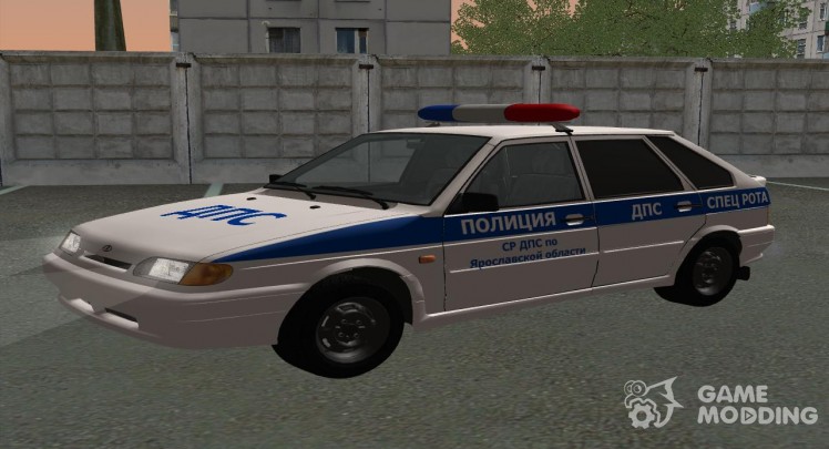 Los floreros 2114 la Policía yaroslavl