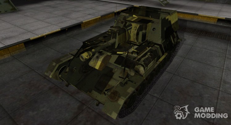Camouflage skin for Su-85B