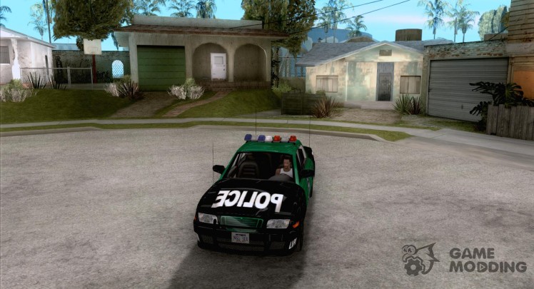The police car of NFS: MW