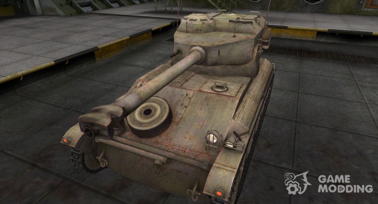 A deserted French skin for AMX 12t