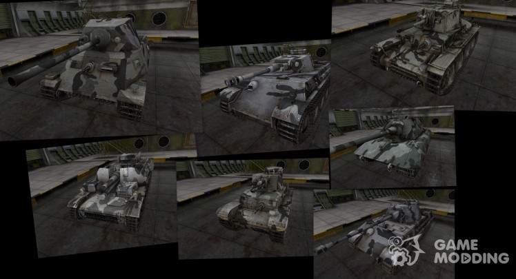 Camouflage for German tanks v2