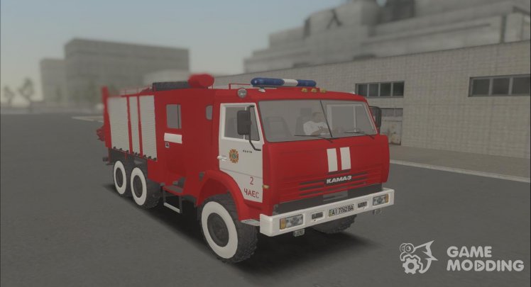 Fire truck KamAZ-43114 ASA 22