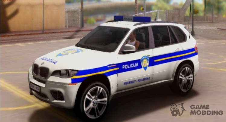 BMW X5 - Croatian Police Car