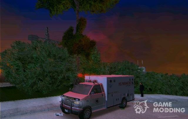 La ambulancia de GTA IV