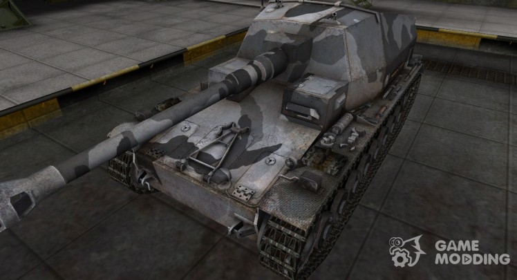 La piel para el alemán, el tanque Dicker Max