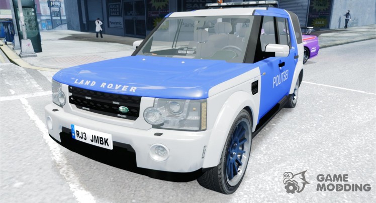 Estonian Police Discovery 4 Land Rover