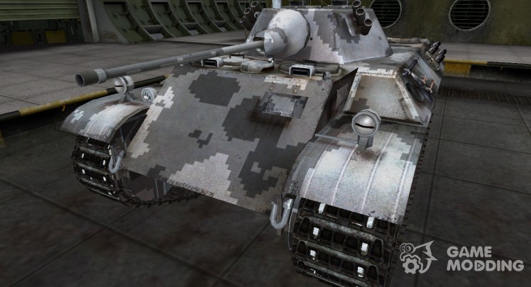 Камуфлированный скин для VK 16.02 Leopard