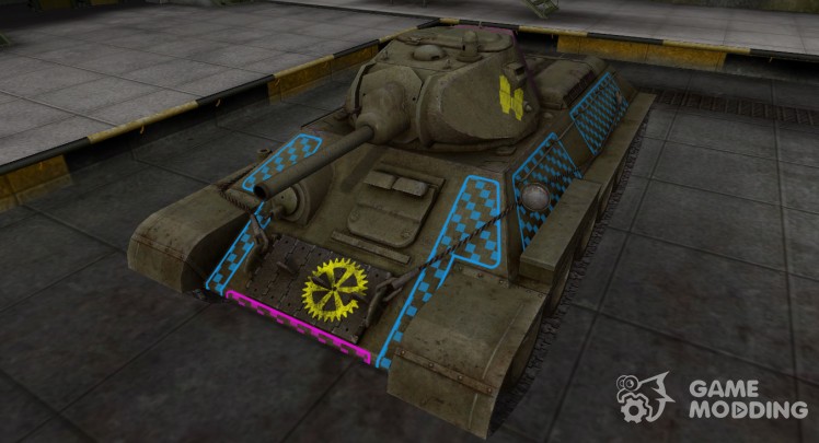 Качественные зоны пробития для T-34