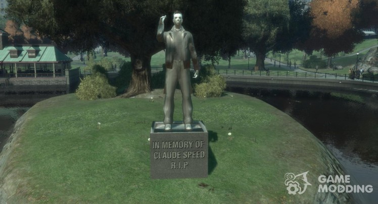Статуя Клода Спида