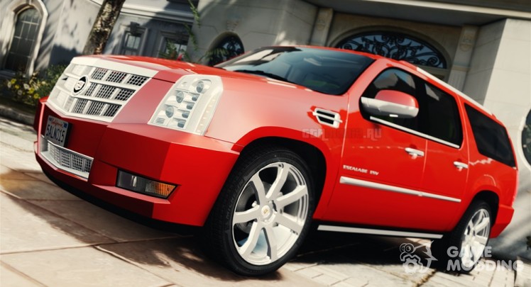 El Cadillac Escalade ESV Platinum 2012